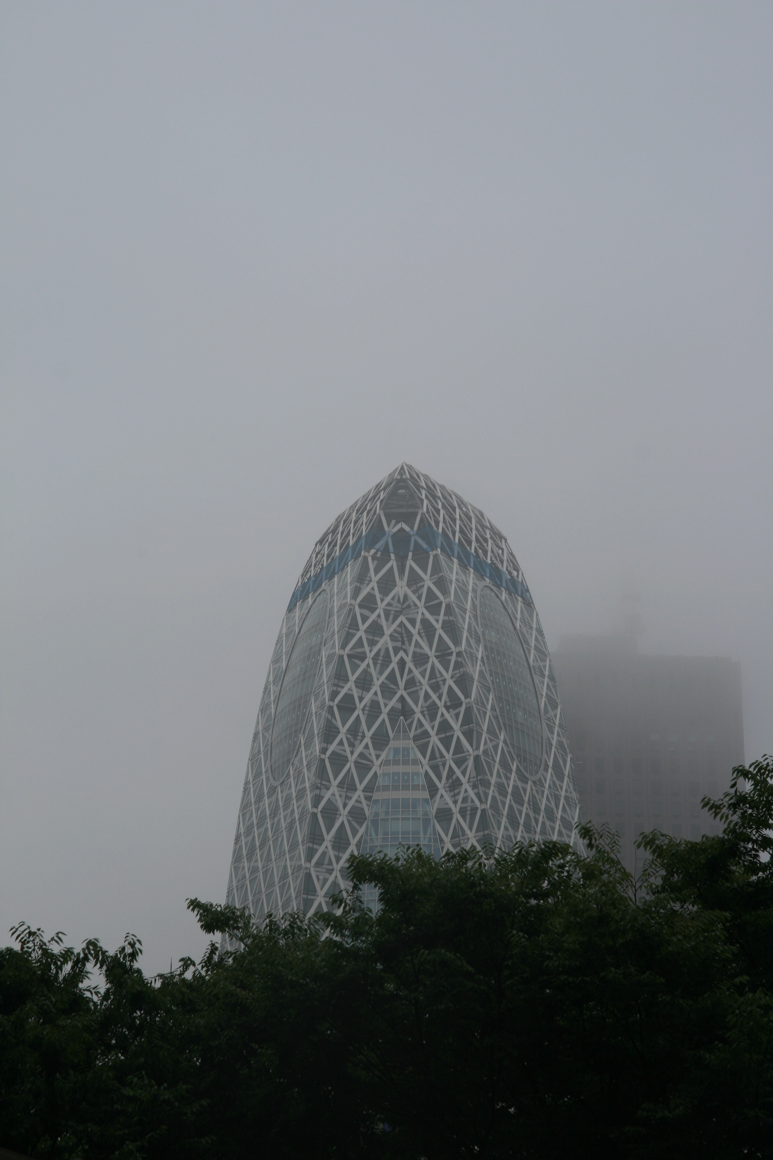 Futuristic Mode Gakuen Cocoon Tower in Shinjuku
